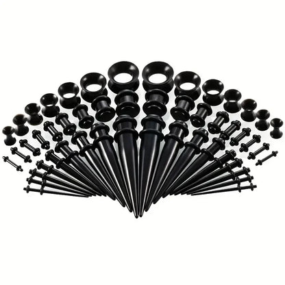 The Crescent Riot — Acrylic Taper Body Jewellery Sets