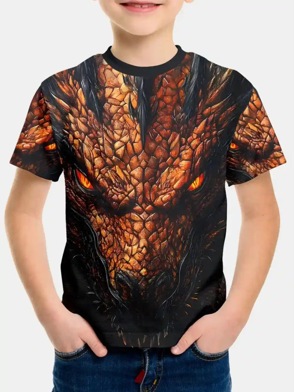 Midnight's Legacy – Kids' Dragon Spirit 3D Tee