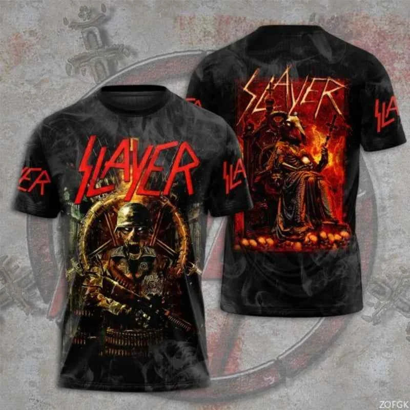 3D T-Shirts -multiple styles! SLAYER! Men's T-shirts