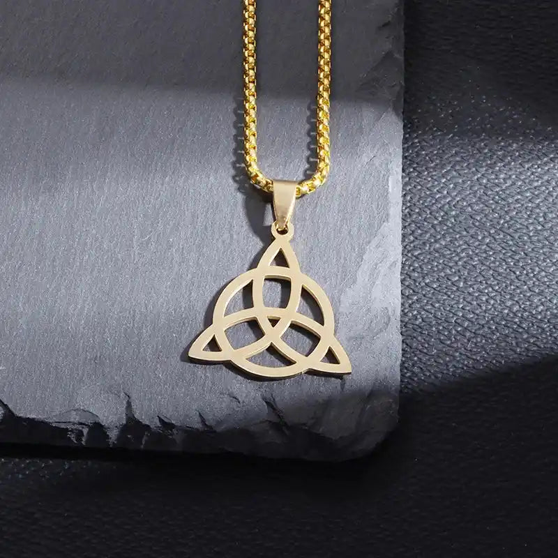 The Moon Knot Collection — Celtic Irish Witch Amulet Necklaces