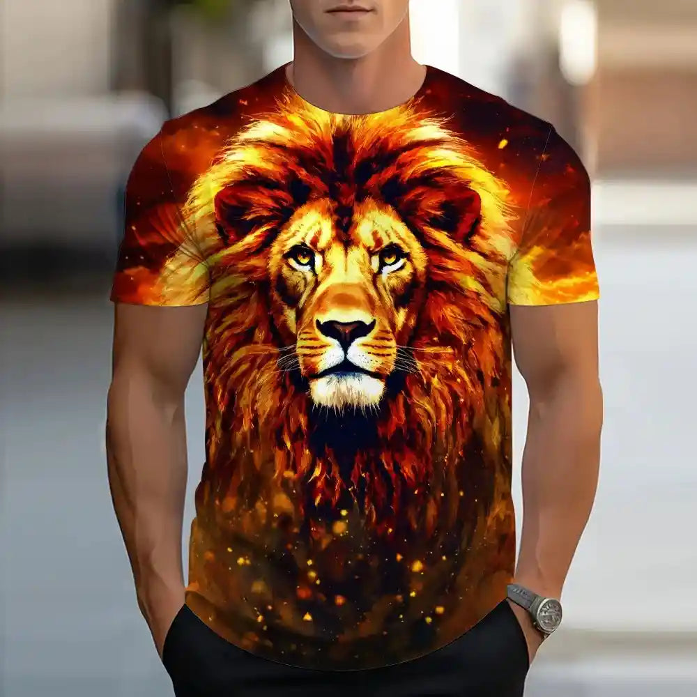 Wild Sovereign – Apex Predator 3D Print Tee