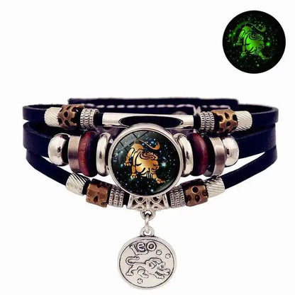 Luminous 12 Constellation Vintage Bracelet - Pedlar's Attic