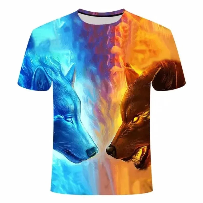 Wolves and more Wolves! T-shirt Blaze!