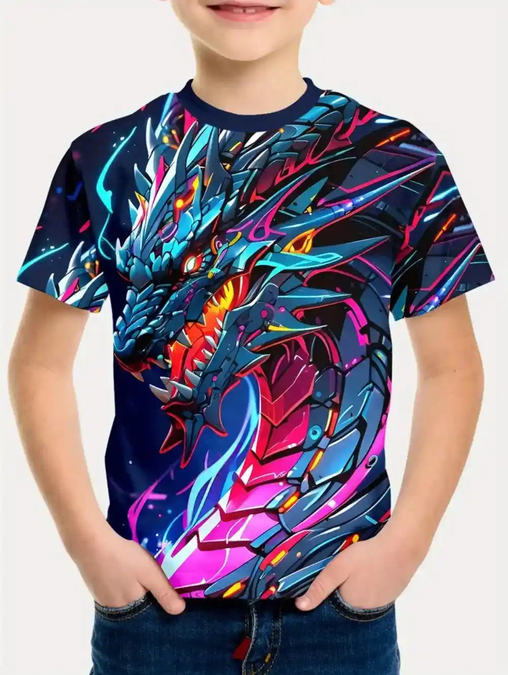 Midnight's Legacy – Kids' Dragon Spirit 3D Tee