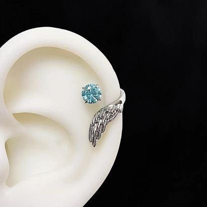 Whisper of Wings — Zircon Wing Ear Cuff