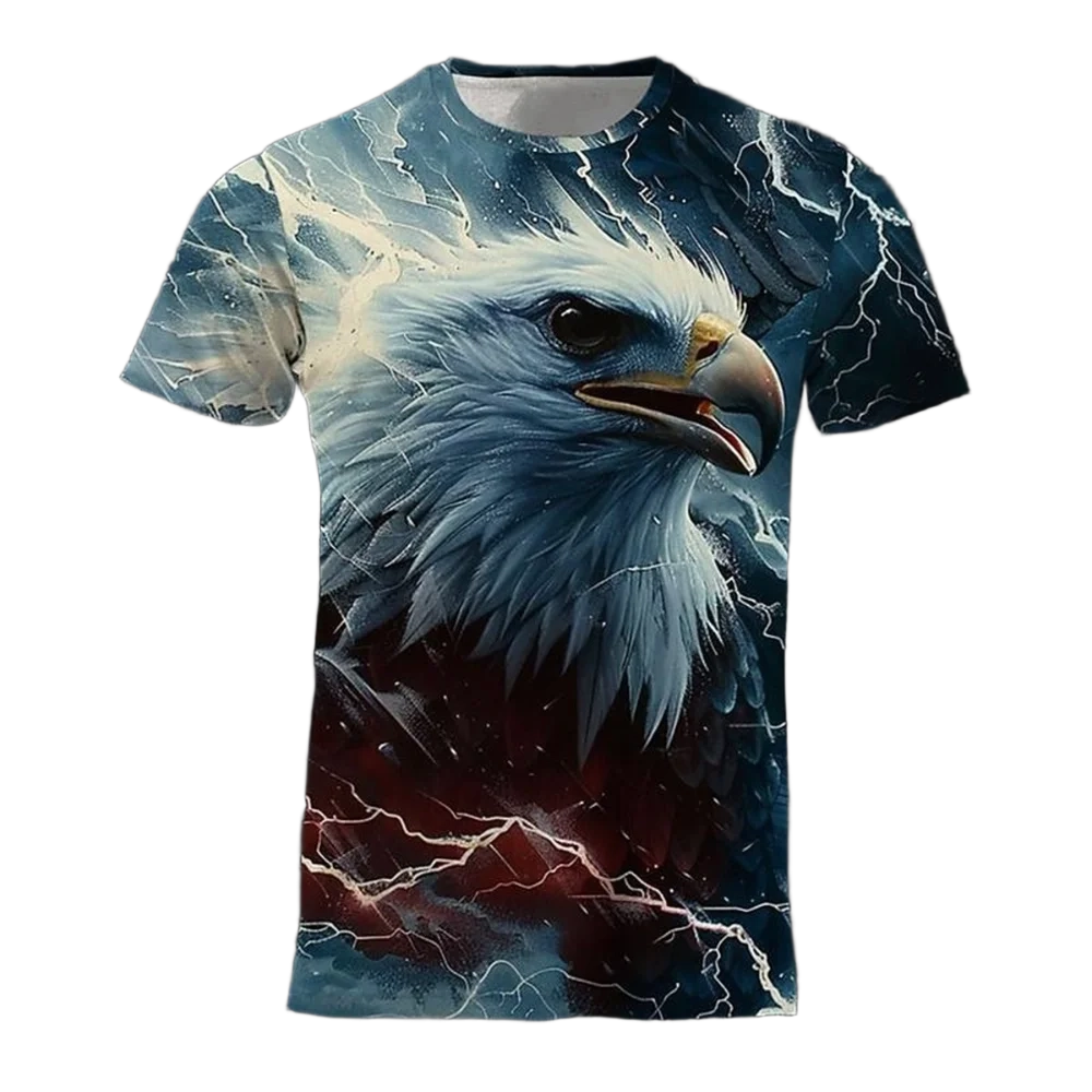 Skies Belong to No One – Eagle 3D Print Tee