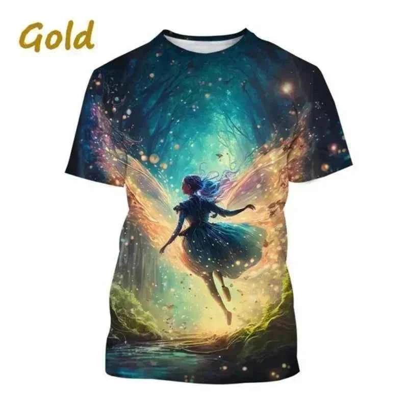 Multiple styles 4, FAIRIES! 3D Print T-shirt