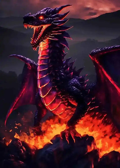 Fantasy Dragon Mythical Animal Posters and Prints - Pedlar's Attic