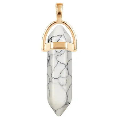 7pcs/Set Hexagon Pillar Quartz Necklace - Pedlar's Attic