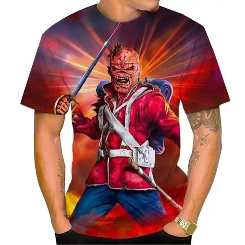 Live Dead – Rock & Metal 3D Print Tee