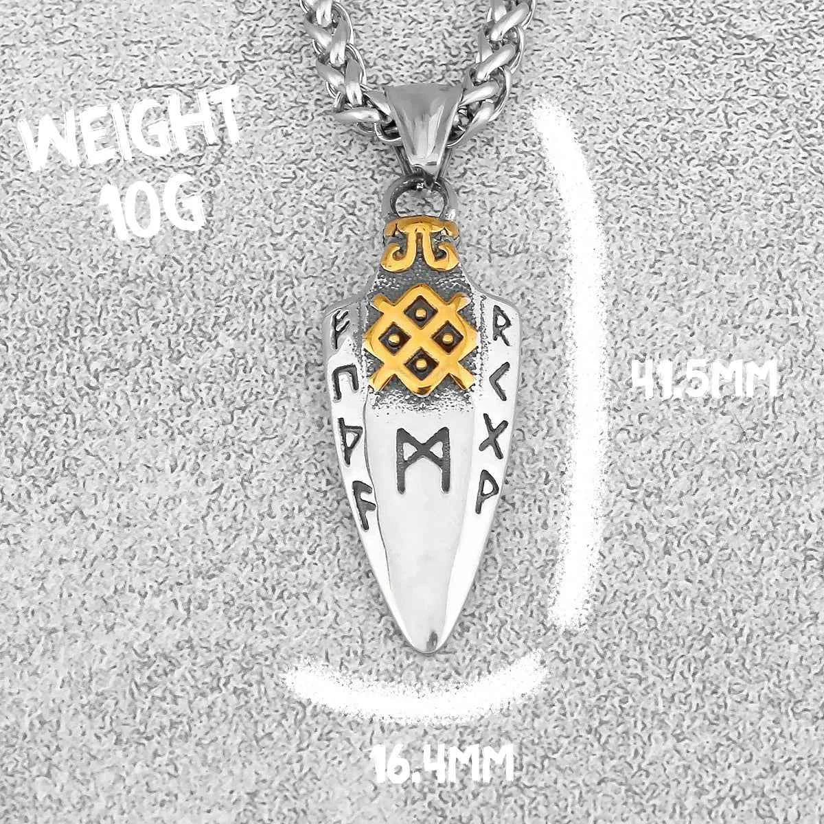Norse Runes Odin's Spear Necklaces