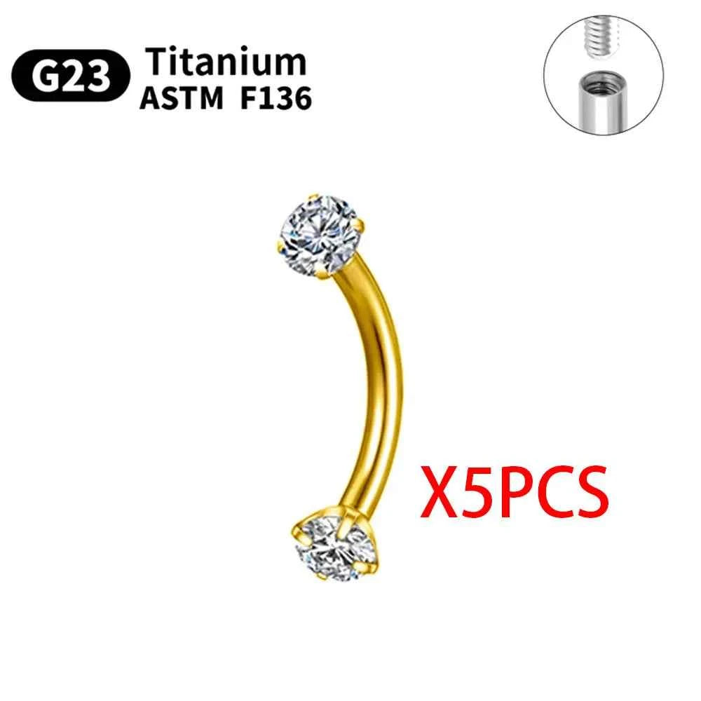 Titanium Piercings Labret Stud Lip Nose Eyebrow piercing kit