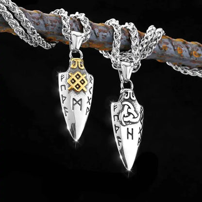 Norse Runes Odin's Spear Necklaces - Pedlar's Attic