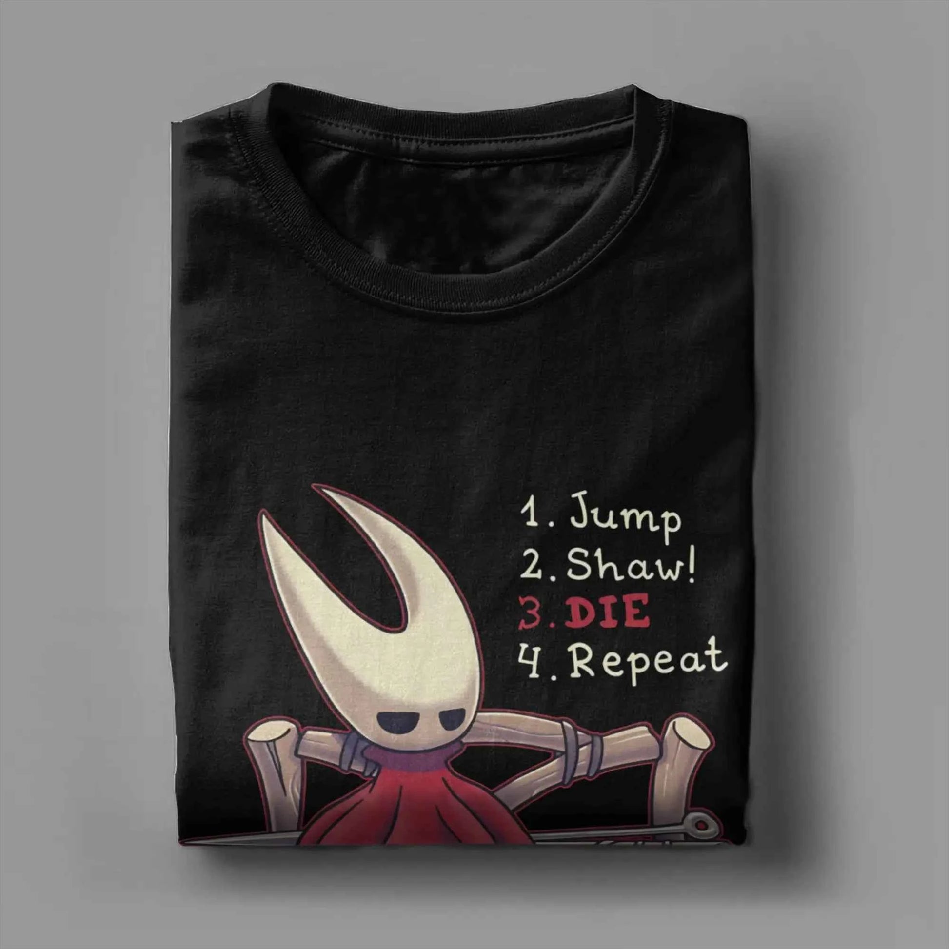 Hornet Shaw Silksong T Shirt Summer Hollow Knight Trending T Shirts Male 100% Cotton Crew Neck Plus Size Top Tees Funny Tshirt