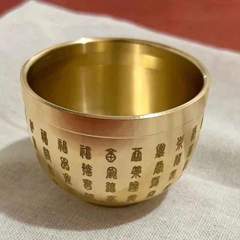Feng Shui Treasure Bowl Brass Copper Wealth bowl