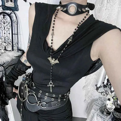 AltGoth Harajuku Dark Goth Dress - Pedlar's Attic