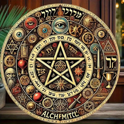 Mystical Golden Star Wall Hanging - Pedlar's Attic