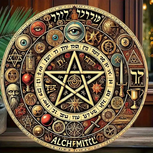 Mystical Golden Star Wall Hanging - Pedlar's Attic
