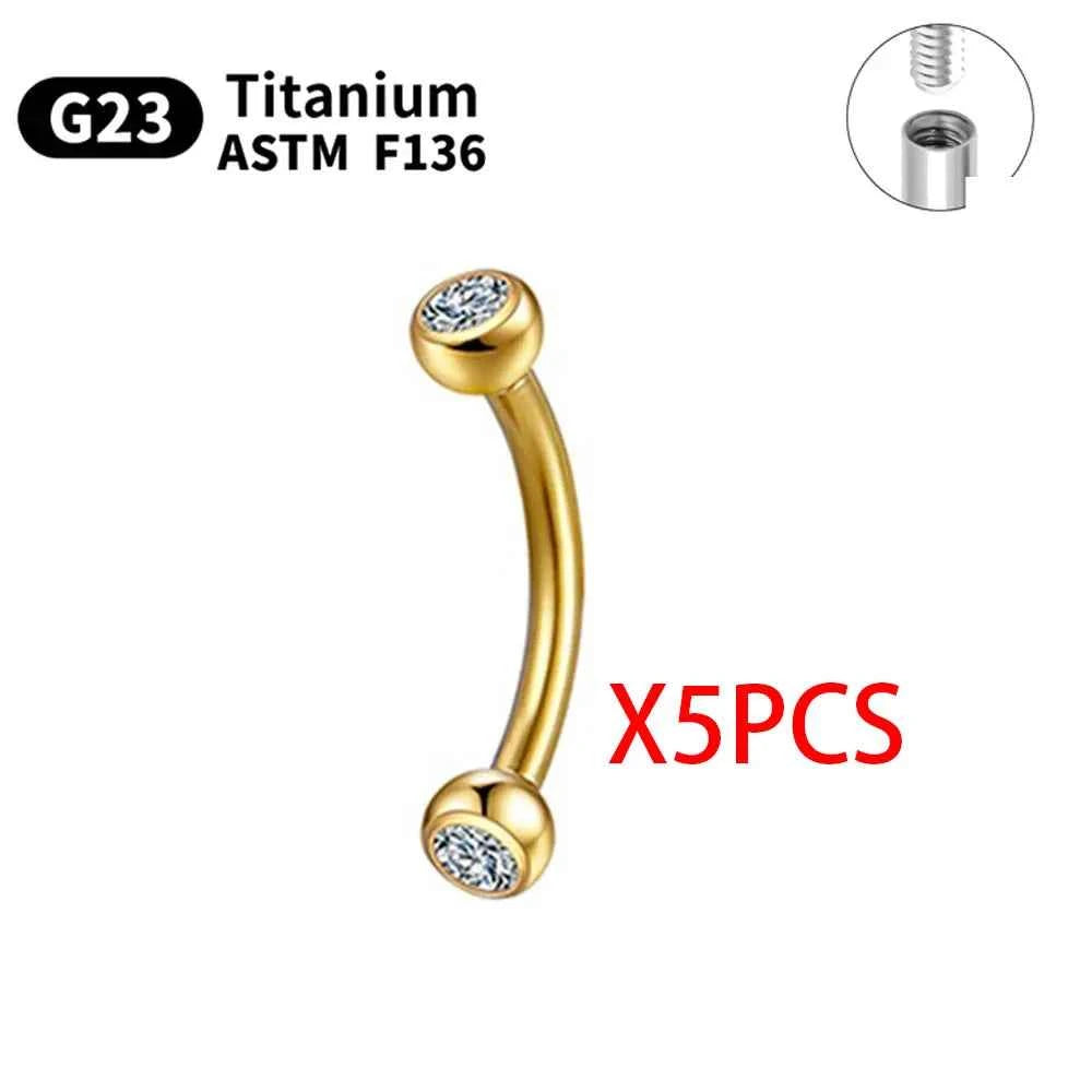 Titanium Piercings Labret Stud Lip Nose Eyebrow piercing kit