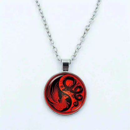 Yin Yang Tai Chi Necklace - Pedlar's Attic