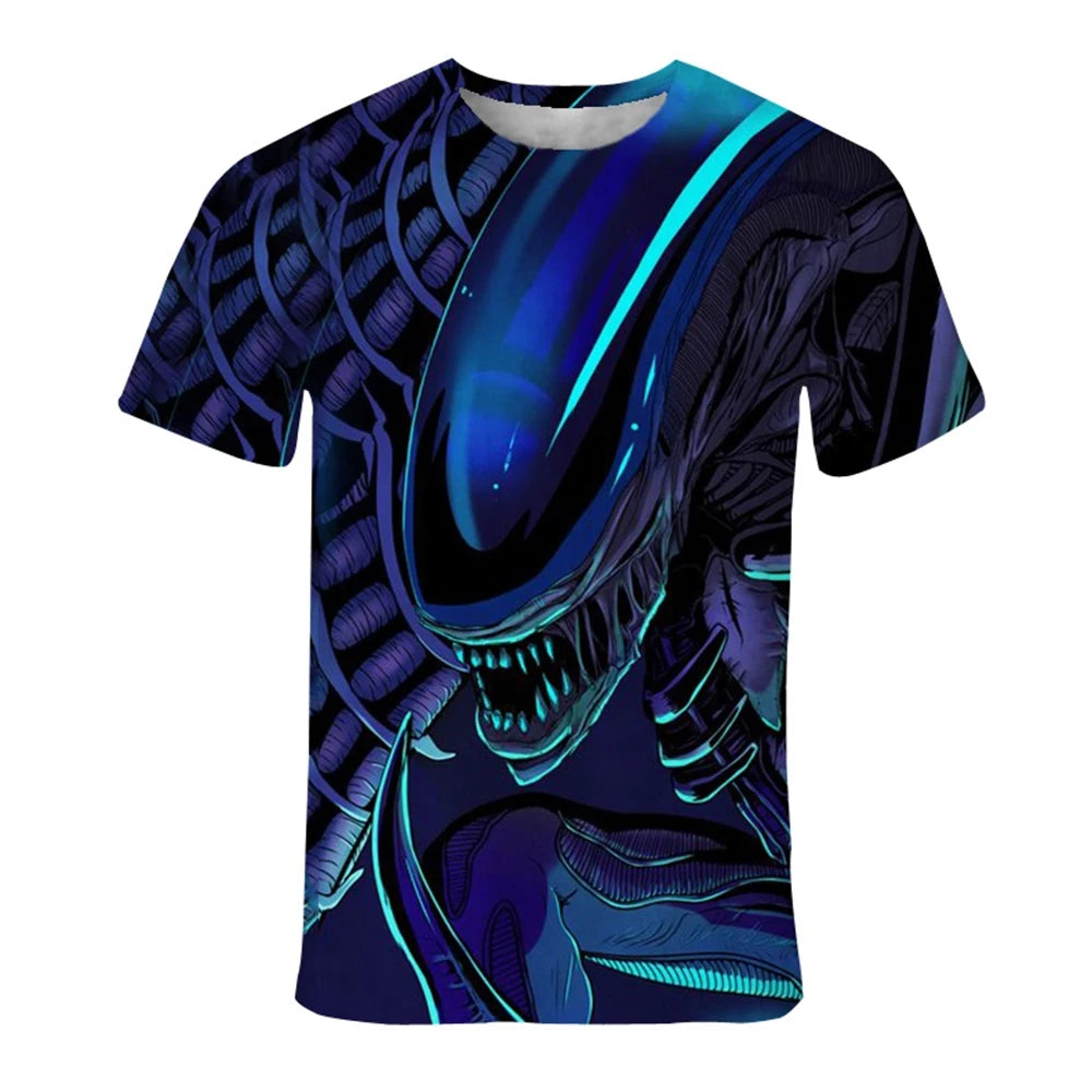 Perfect Organism — Alien Xenomorph 3D Graphic Tee