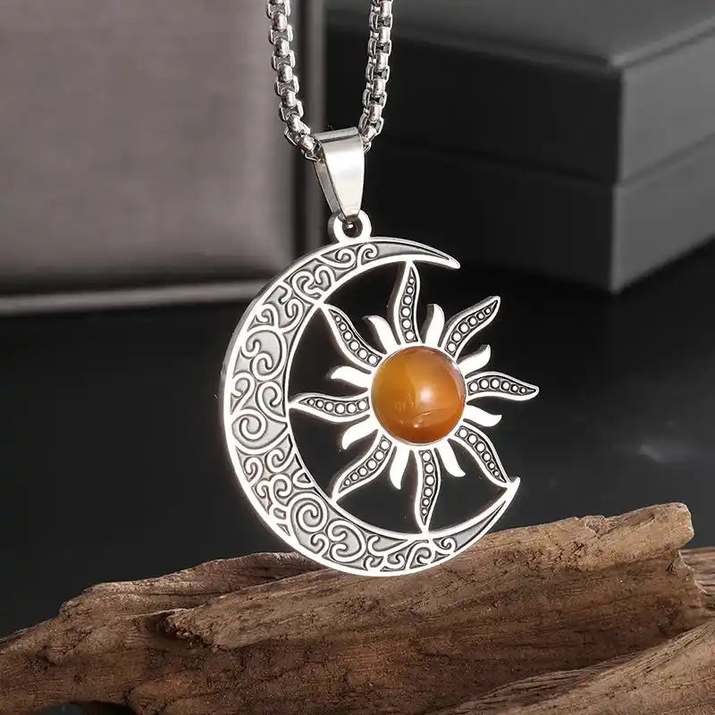 The Moon Knot Collection — Celtic Irish Witch Amulet Necklaces