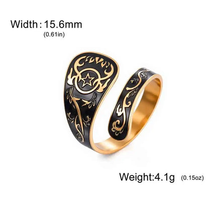 Dawapara Pentagram Ring - Pedlar's Attic