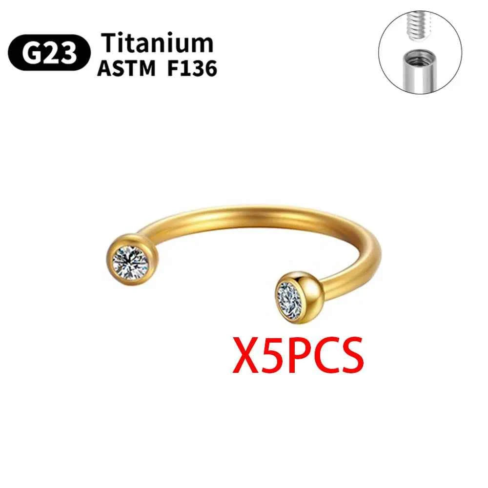 Titanium Piercings Labret Stud Lip Nose Eyebrow piercing kit