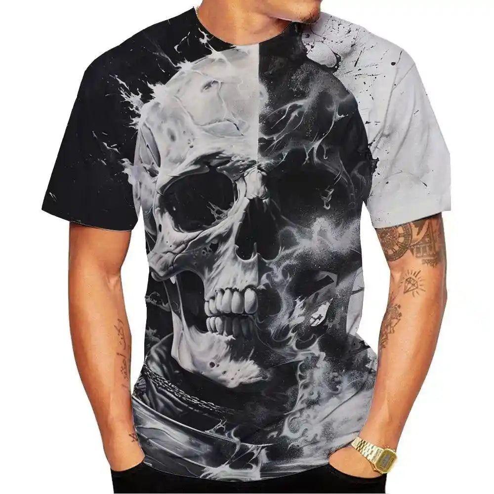 Luna's Memento Mori – The Skull Spirit 3D Tee