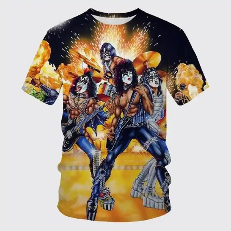 Detroit Rock City – KISS 3D Print Tee