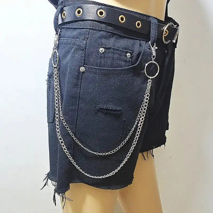 The Chain Between the Loops — Gothic Punk Belt Loop Wallet Chain