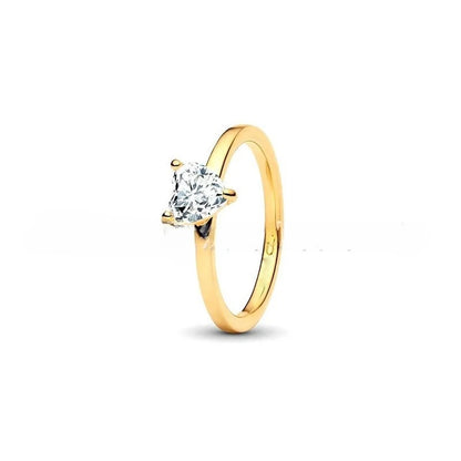 Aether-Reach Ring — 925 Sterling Silver Heart & Butterfly