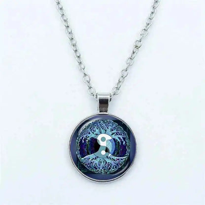 Yin Yang Tai Chi Necklace - Pedlar's Attic