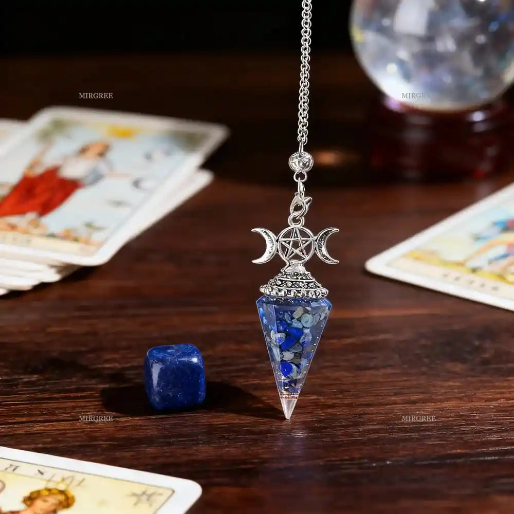 2pcs Amethyst Spirit Pendant Paired with Natural Stone Ornaments - Pedlar's Attic