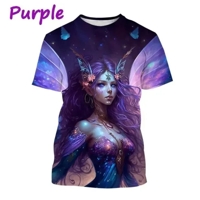 Forest of theFairy Gorgeous 3D Printed T-shirts! FAIRIES! - Pedlar's Attic