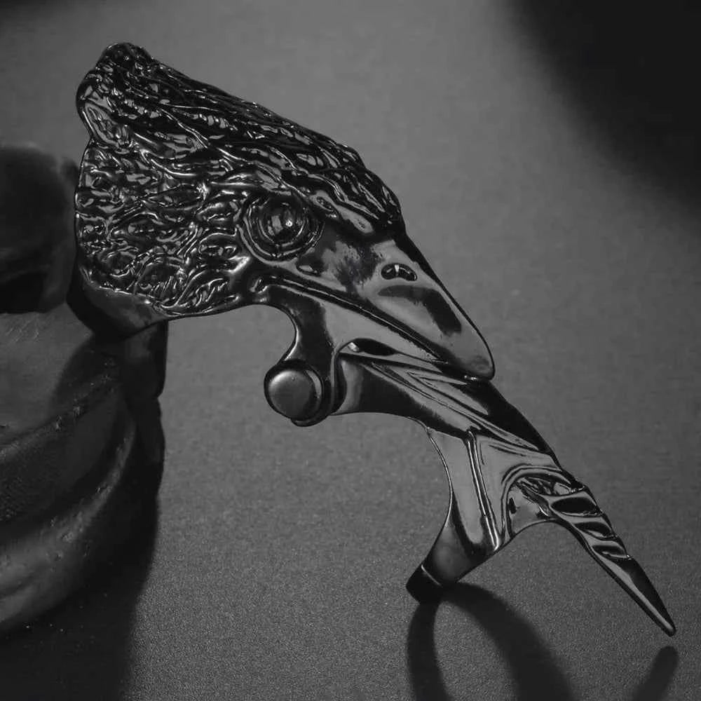 Dragon Eagle Skull Joint Knuckle Full Finger Claw Ring