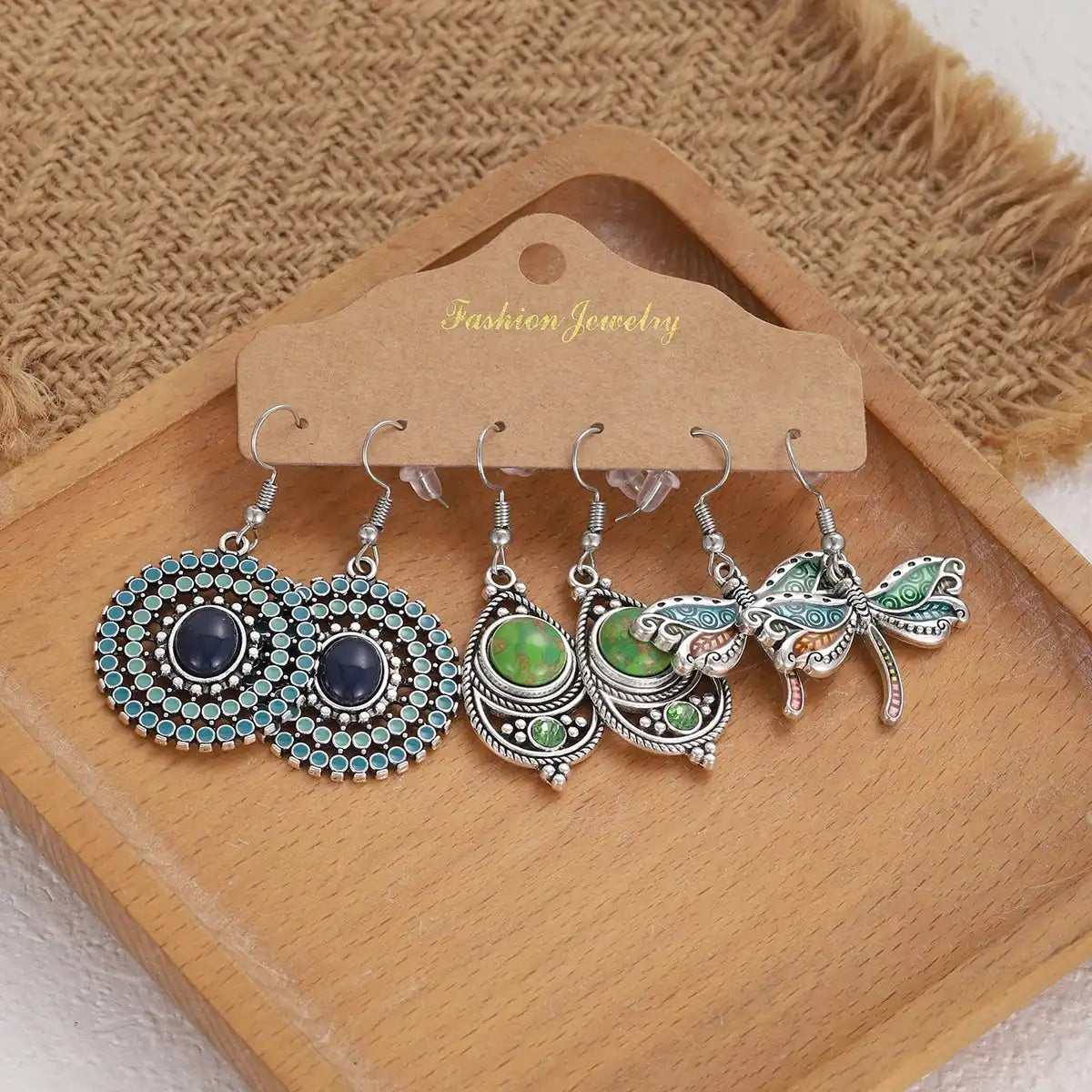 The Drawer of a Hundred Mornings — Boho Earring Sets