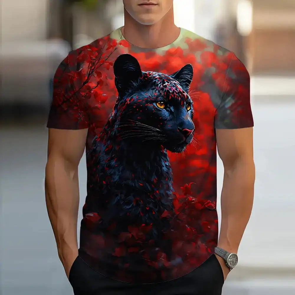 Wild Sovereign – Apex Predator 3D Print Tee
