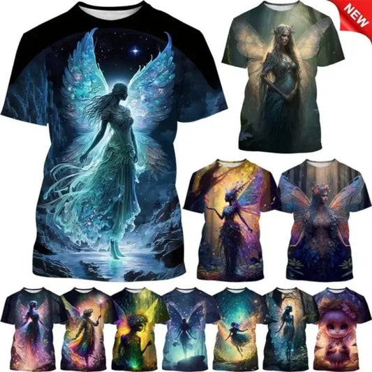 50+ New1/3 Fairy 3D Printed T-shirts FAIRIES