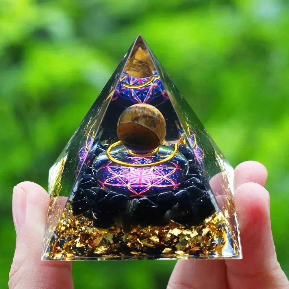 Energy Pyramid Orgonite Reiki