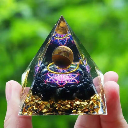 Energy Pyramid Orgonite Reiki - Pedlar's Attic