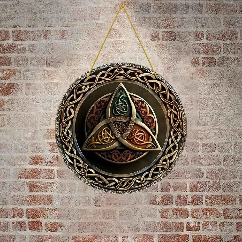 1 Piece 2D Celtic Three Curved Legs Symbol