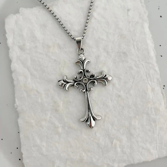 Gothic Style Retro Cross Pendant - Pedlar's Attic