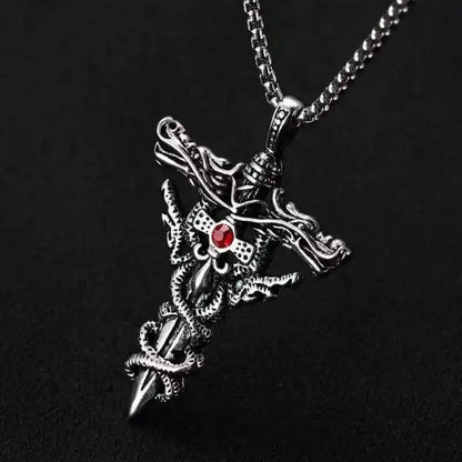 Punk Fashion Titanium Steel Necklace - Pedlar's Attic