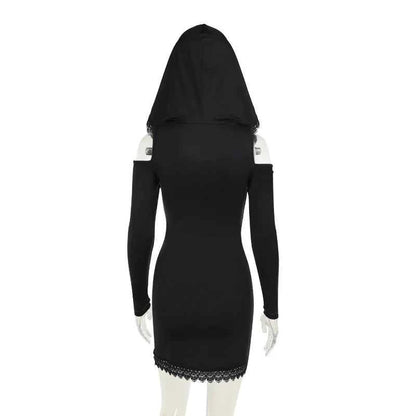AltGoth Cyber Punk Mall Gothic Dress - Pedlar's Attic