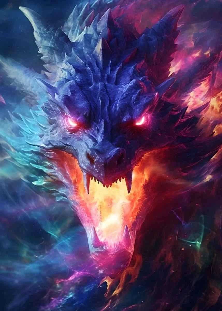 Fantasy Dragon Mythical Animal Posters and Prints