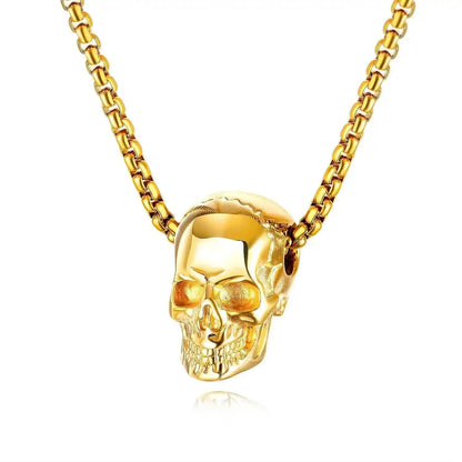 Skull Pendant Chain - Pedlar's Attic