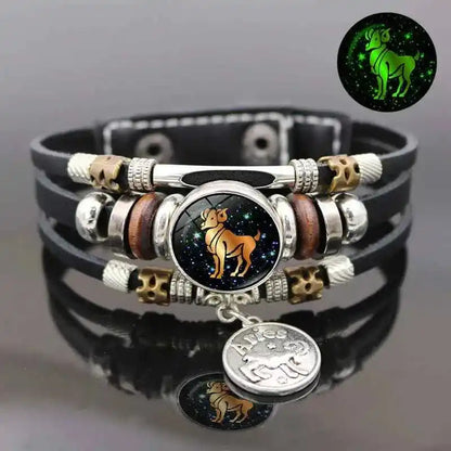 Luminous 12 Constellation Vintage Bracelet - Pedlar's Attic