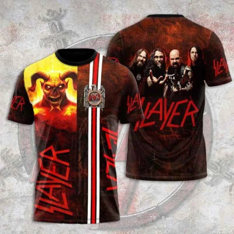 3D T-Shirts -multiple styles! SLAYER! Men's T-shirts