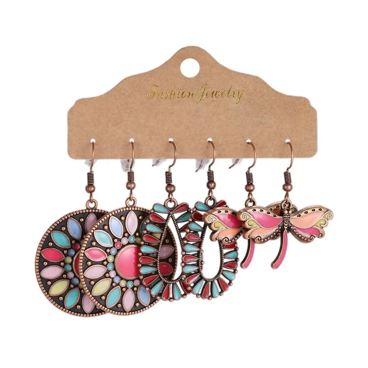 The Drawer of a Hundred Mornings — Boho Earring Sets